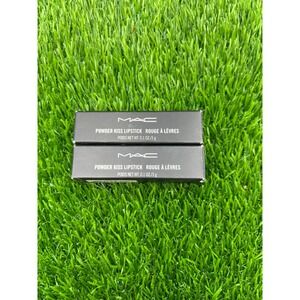 New MAC Powder Kiss Lipstick Rouge a Levres 0.1 oz / 3 g‎ 922 Werk Werk Werk